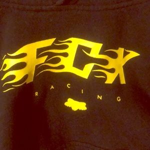 FOX Racing Hoodie⚫️🌻